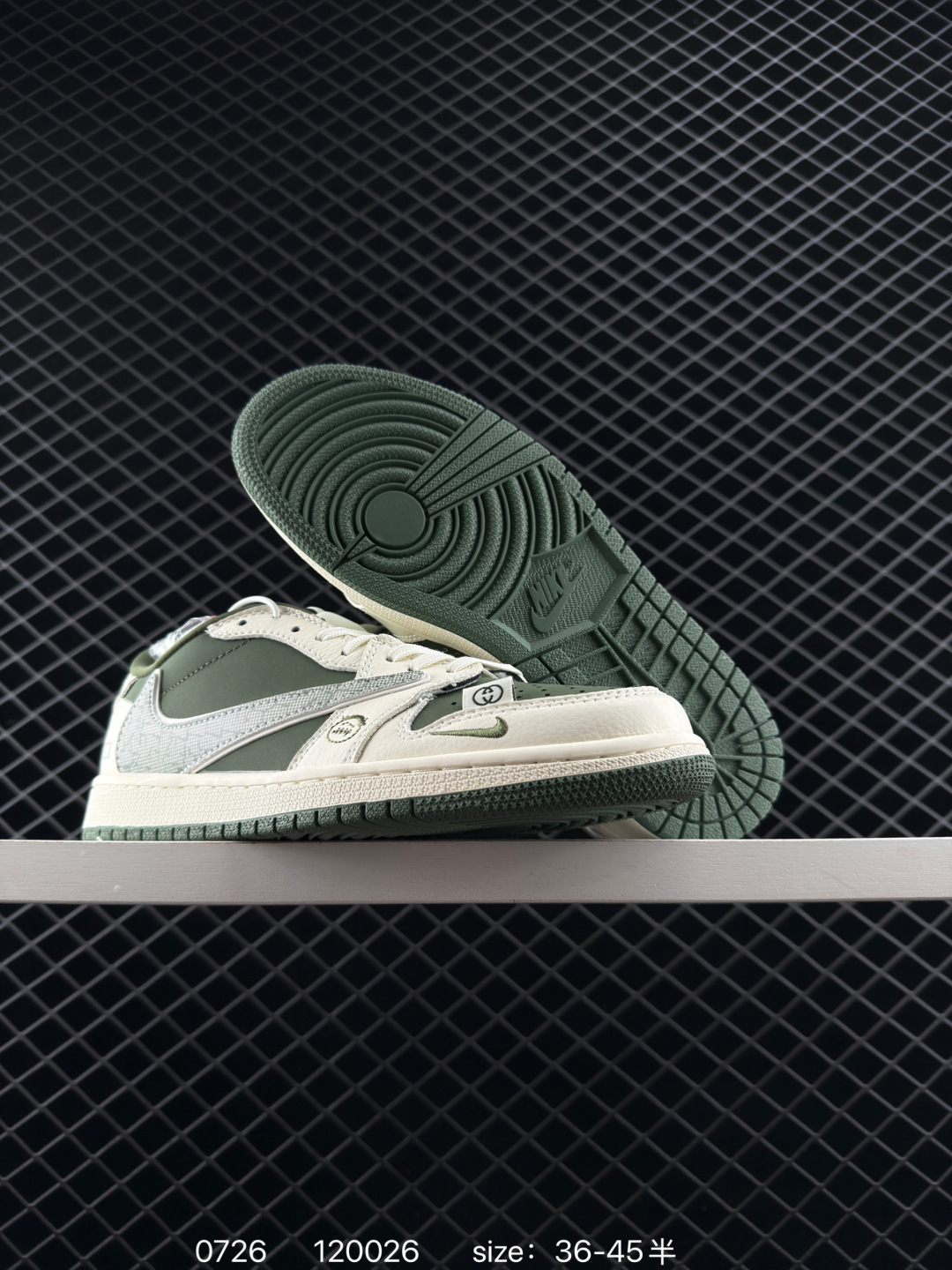 Fragment x Travis Scott x LV Air Jordan 1 Low